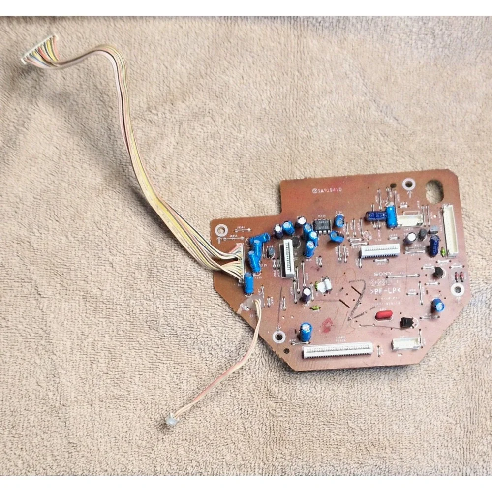 Sony PF-LPX Turntable Circuit Board PCB 1-683-340-11 with Ribbon Cable